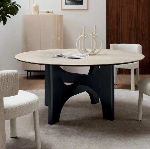 Nogu Round Table by Calligaris