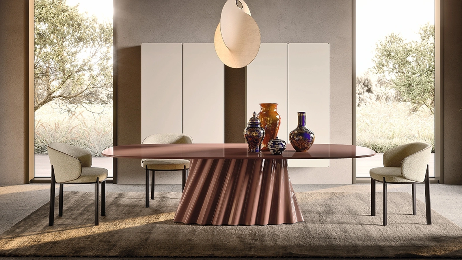 Pianca Onda Lacquered Table