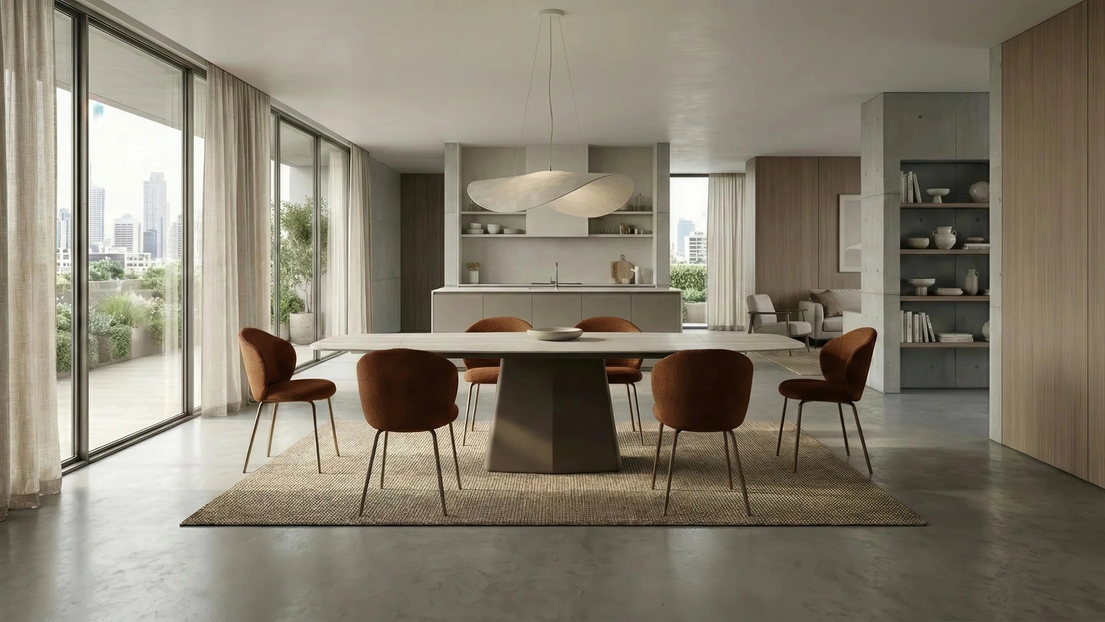 Zenit extendable table by Easyline