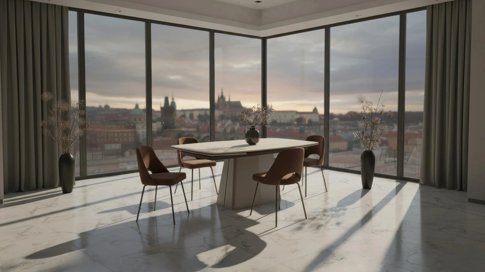 Zenit extendable table by Easyline