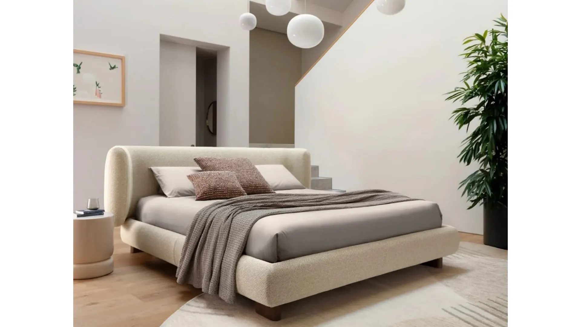 glen bed by calligaris