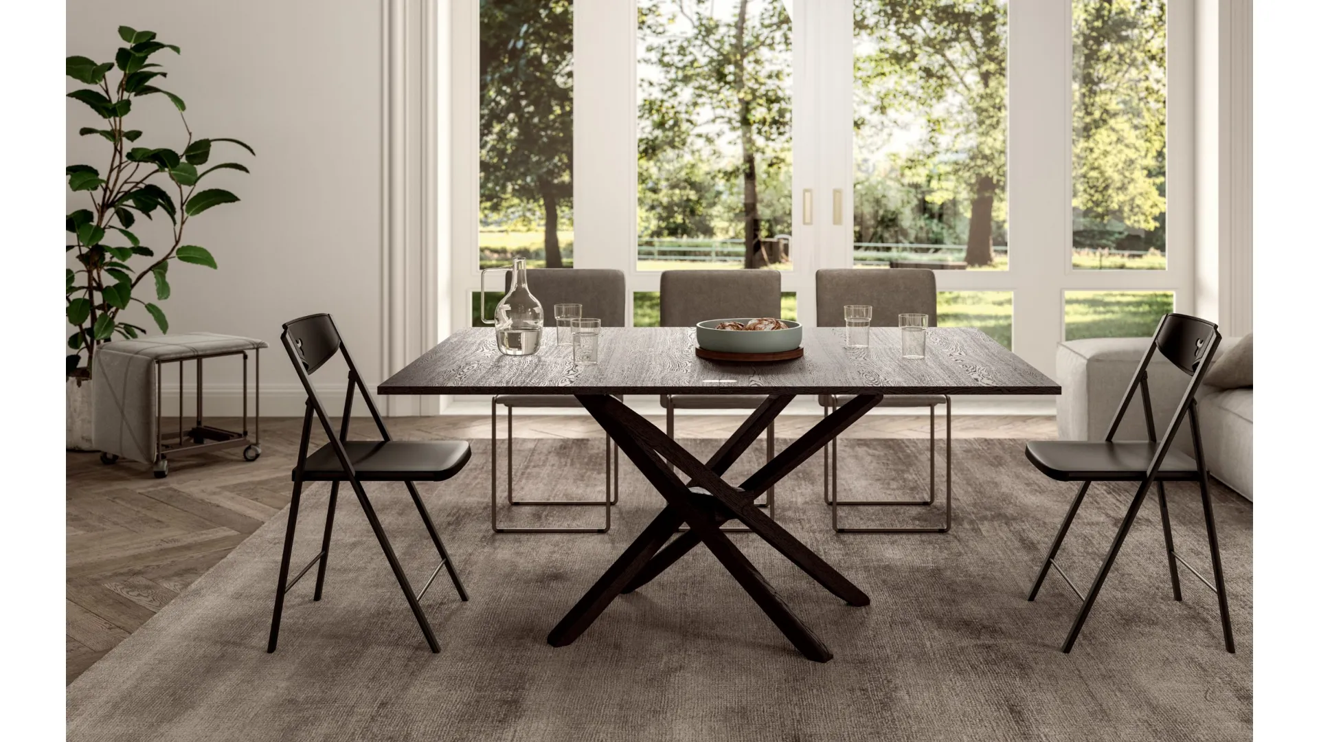 Convertible table Su e Giù by Ozzio Italia