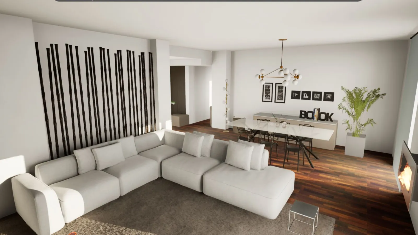 virtual reality living room project