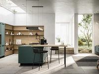 Modern Kitchen with Alma 03 Island by Arredo3