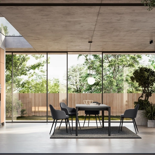 Cloe 03 Modern Linear Kitchen by Arredo3