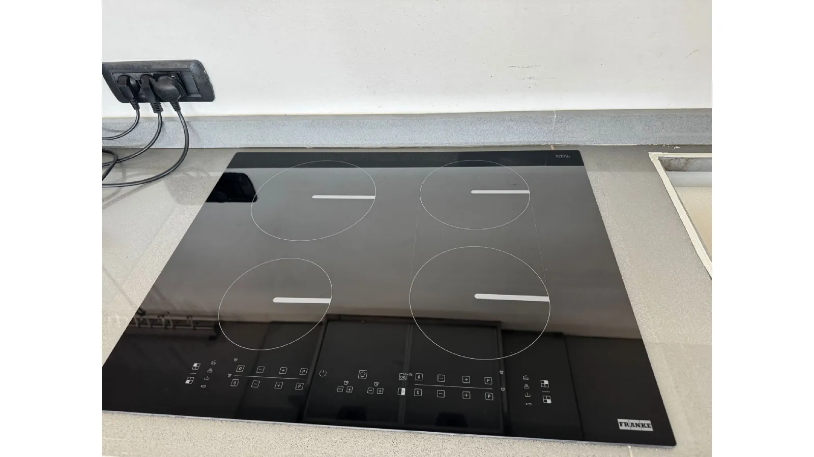 Franke hob/cooktop.