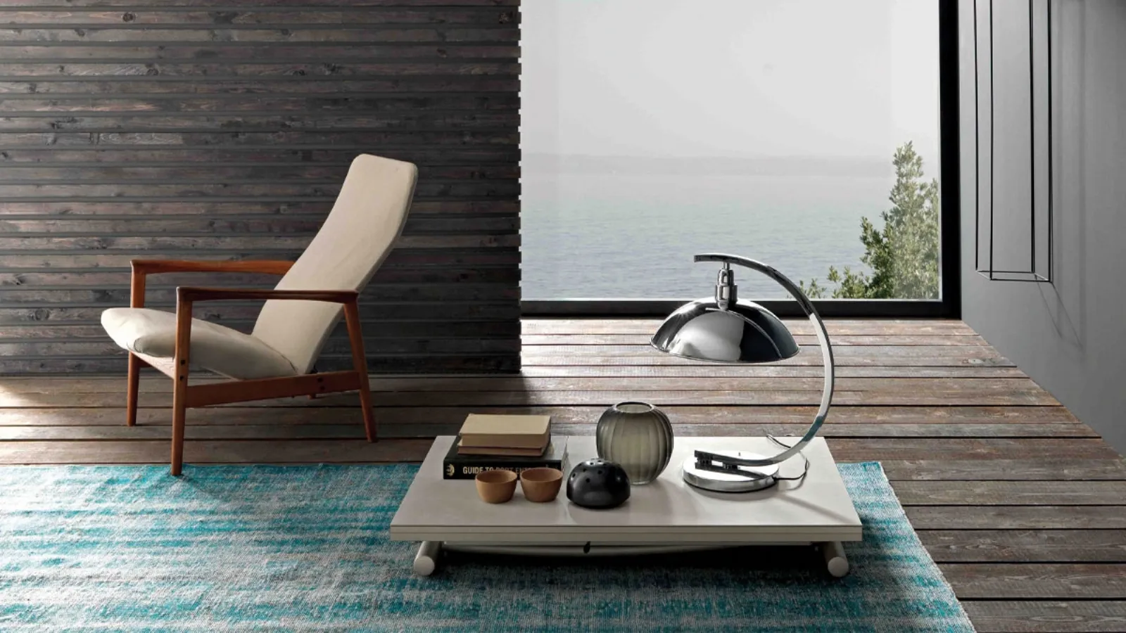Transformable ceramic side table Bessy by Altacom