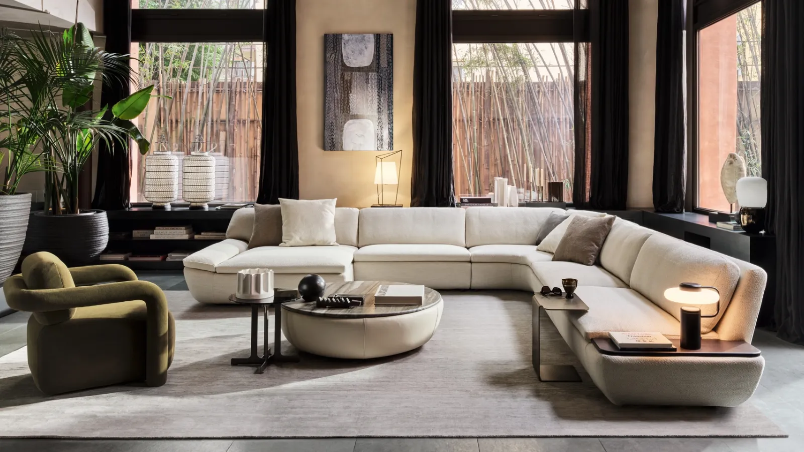 Deck marble coffee table by Ditre Italia