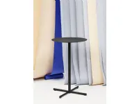 Feluca Table 4 Stars laminated side table with steel base by Infiniti.