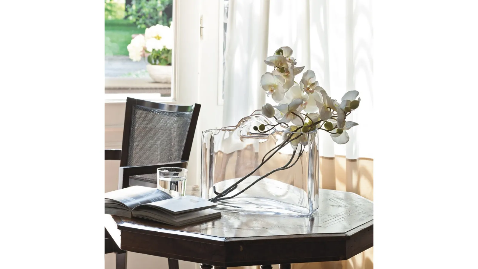 Glass Bag Container by Adriani e Rossi