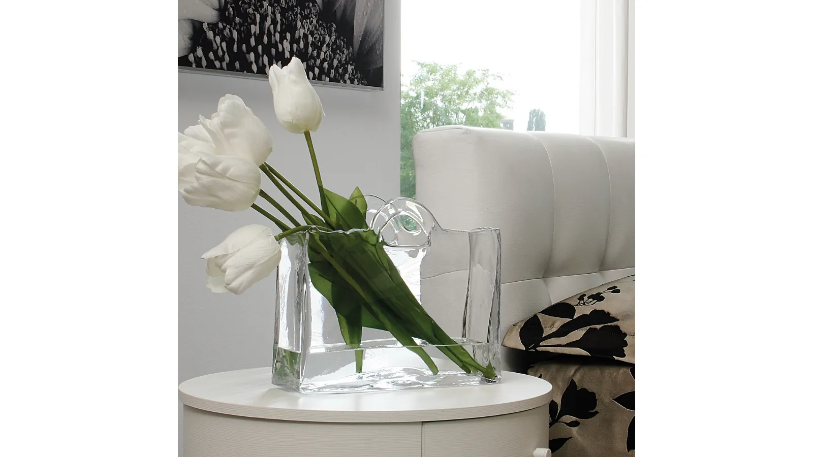 Glass Bag Container by Adriani e Rossi