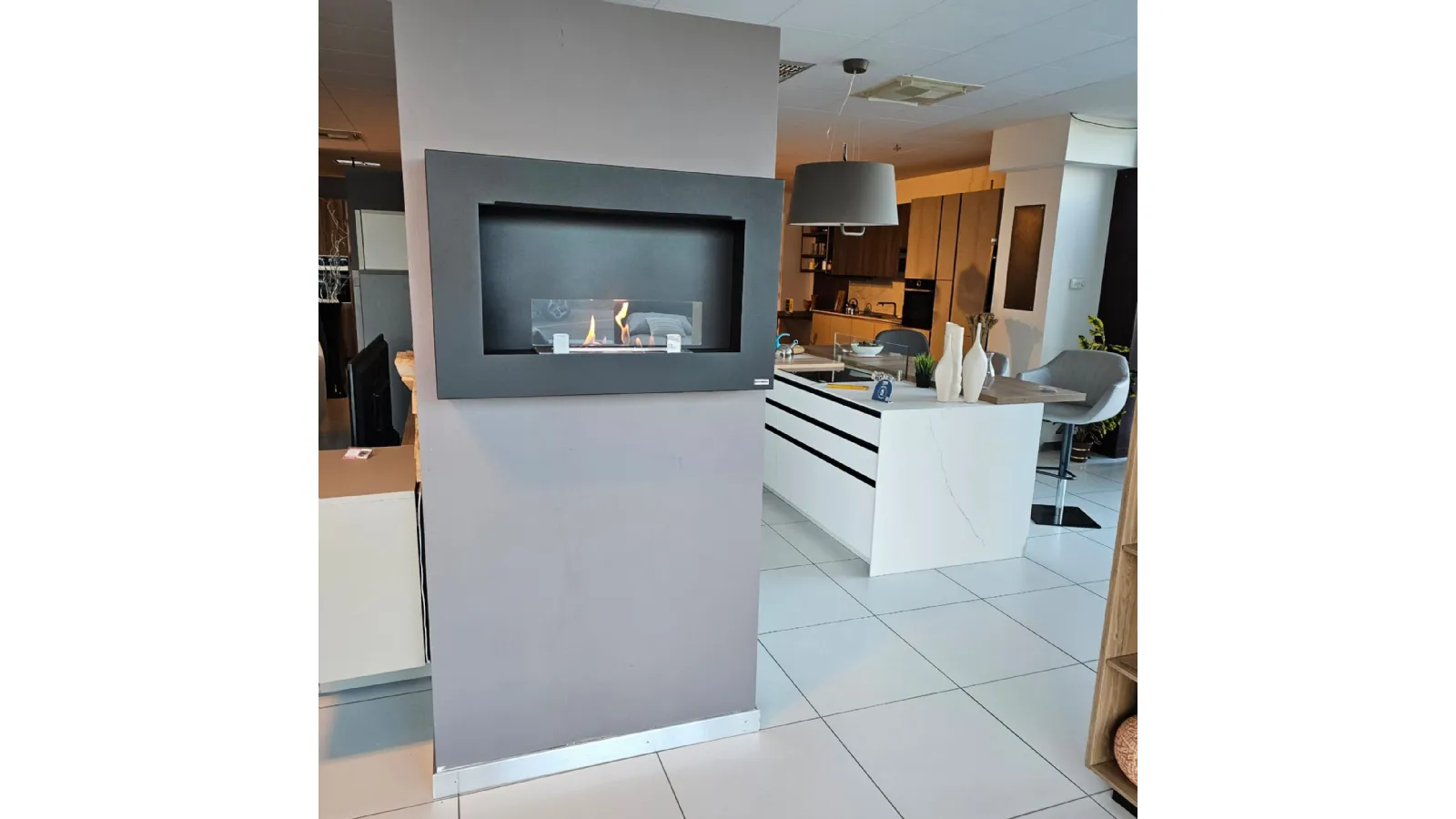 Bio fireplace michelangelo