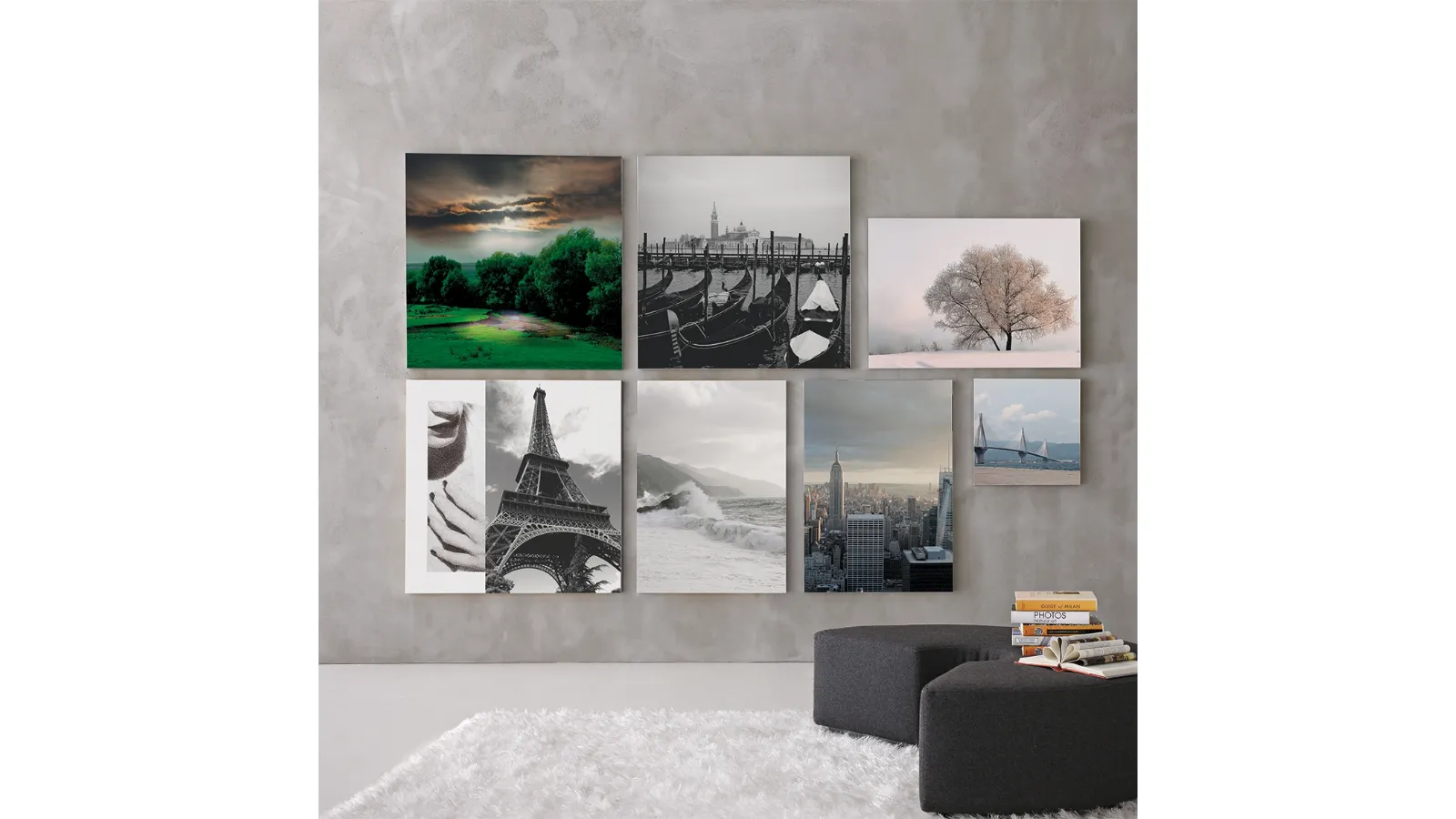 Canvas paintings by Adriani and Rossi