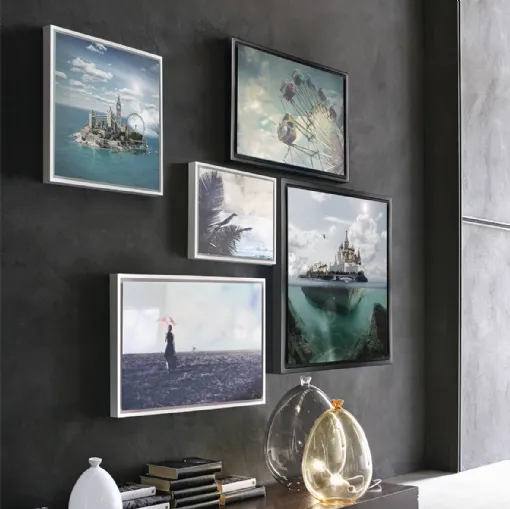 Paintings on canvas with Adriani and Rossi frames.