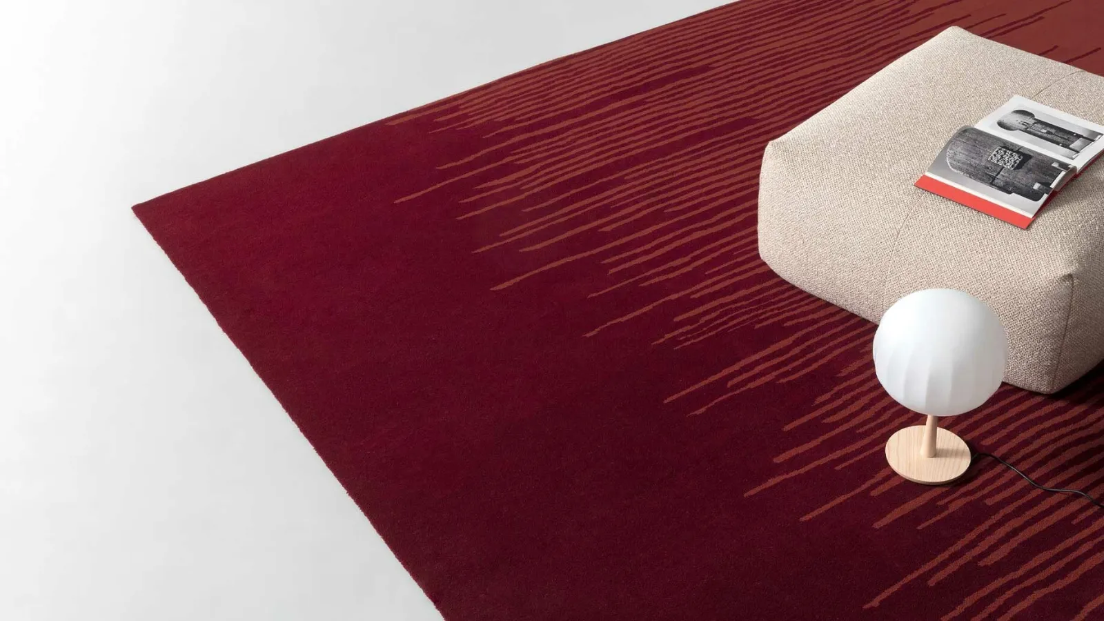 Reed rug by Ditre Italia