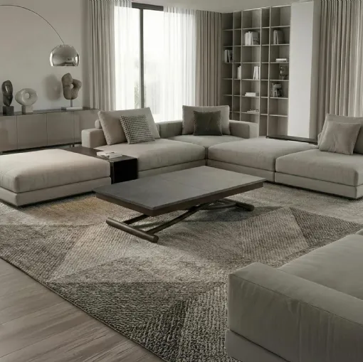 Sesamo transformable coffee table by Easyline