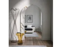 Arké mirror with printed glass frame by Tonin Casa