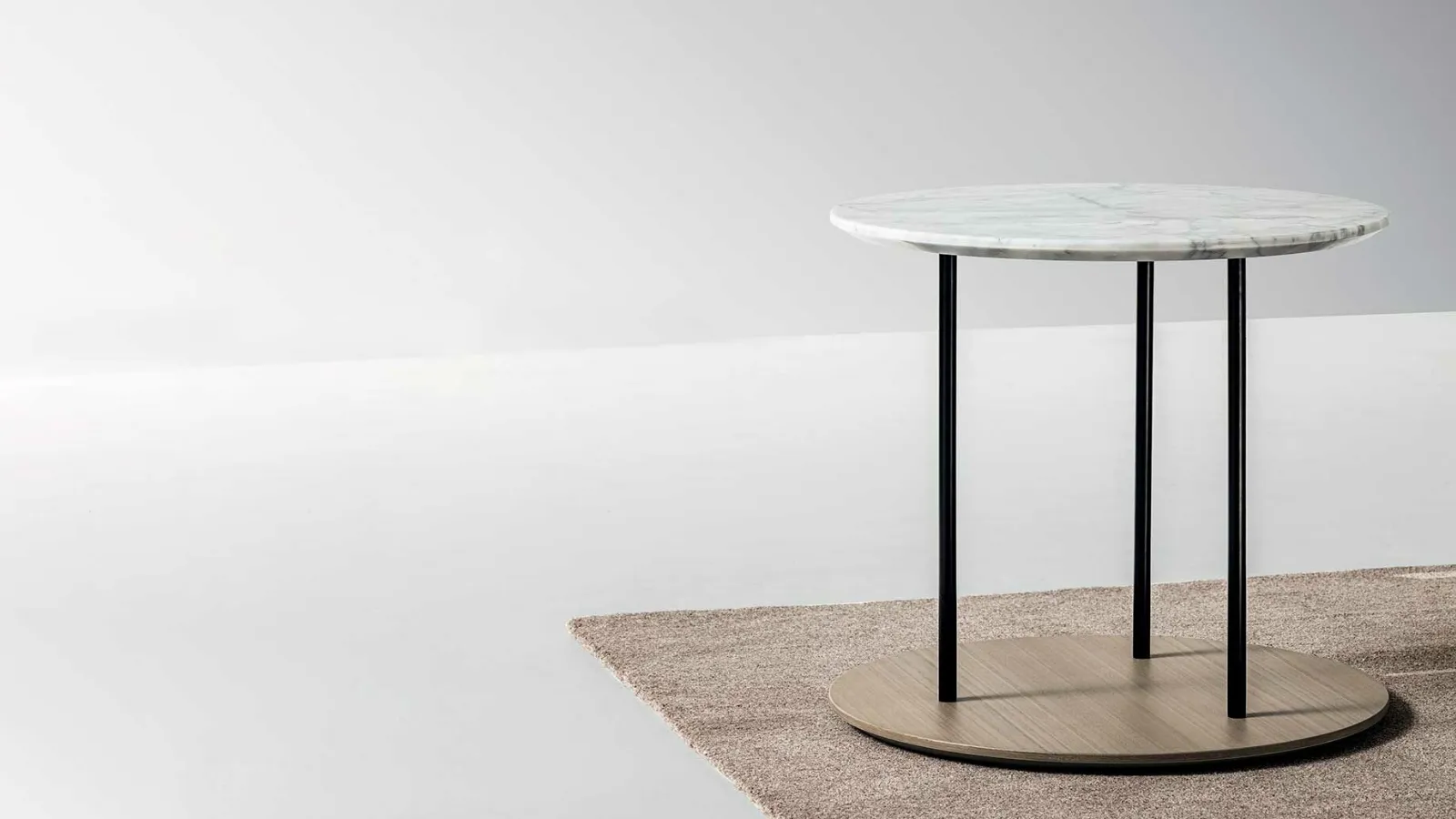 Staker marble coffee table by Ditre Italia.