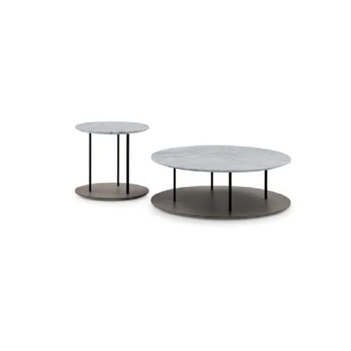 Staker marble coffee table by Ditre Italia