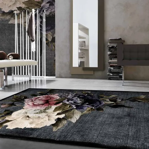 Digit Roses Rug by Adriani and Rossi