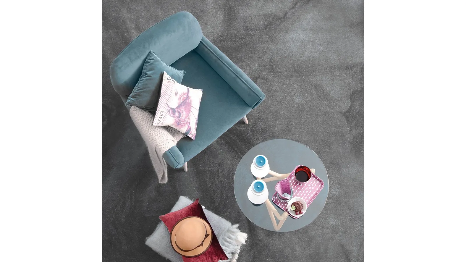 Land carpet by Adriani and Rossi