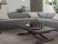 Transformable Universe coffee table with laminated top by Altacom