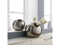 Ball vase in ceramic by Adriani e Rossi