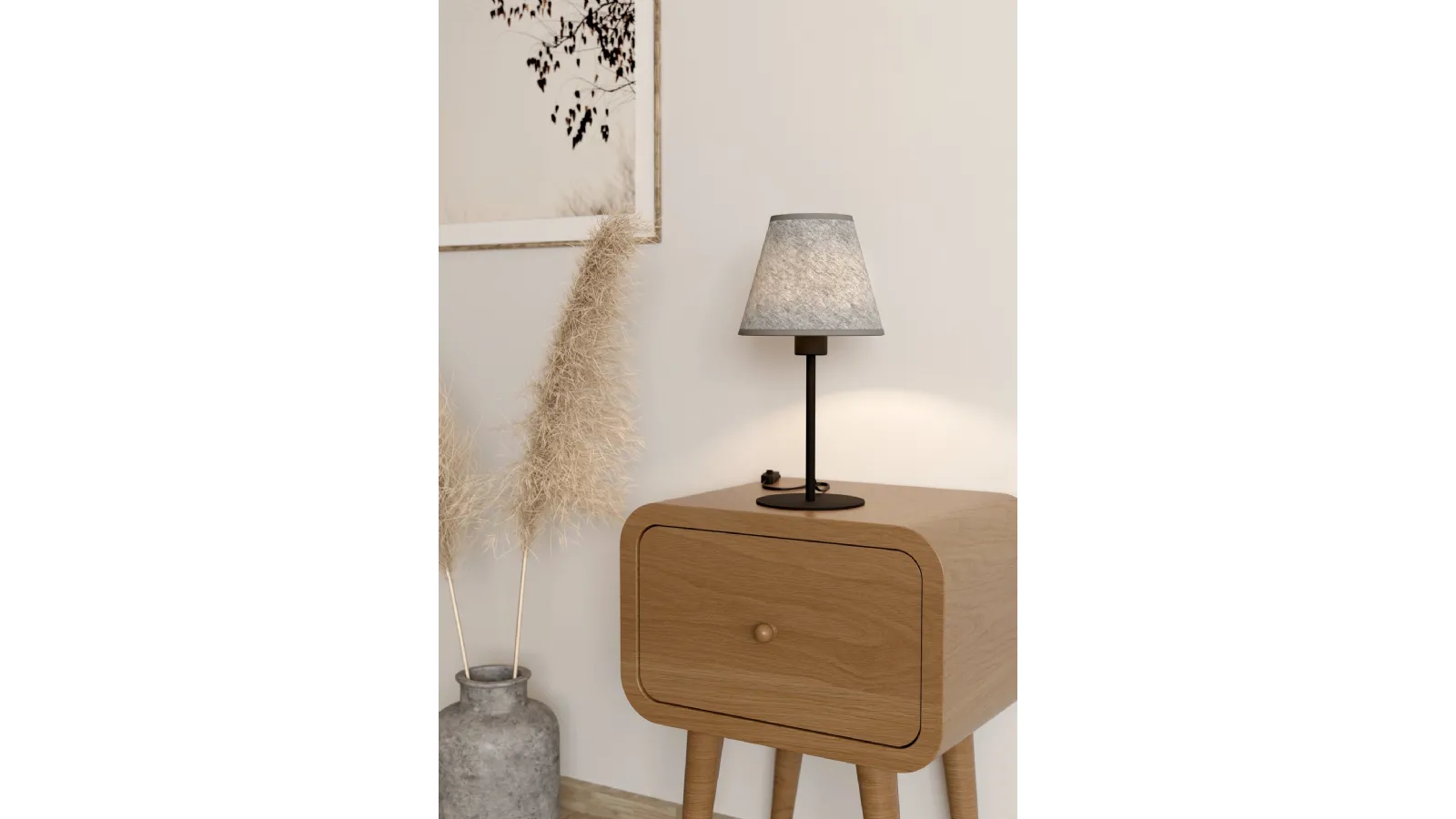 Alsager felt table lamp by Eglo