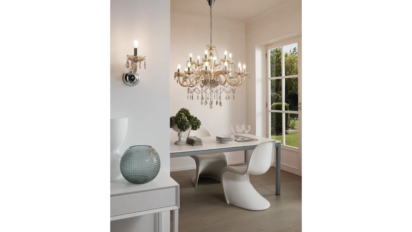 Basilano suspended lamp by Eglo