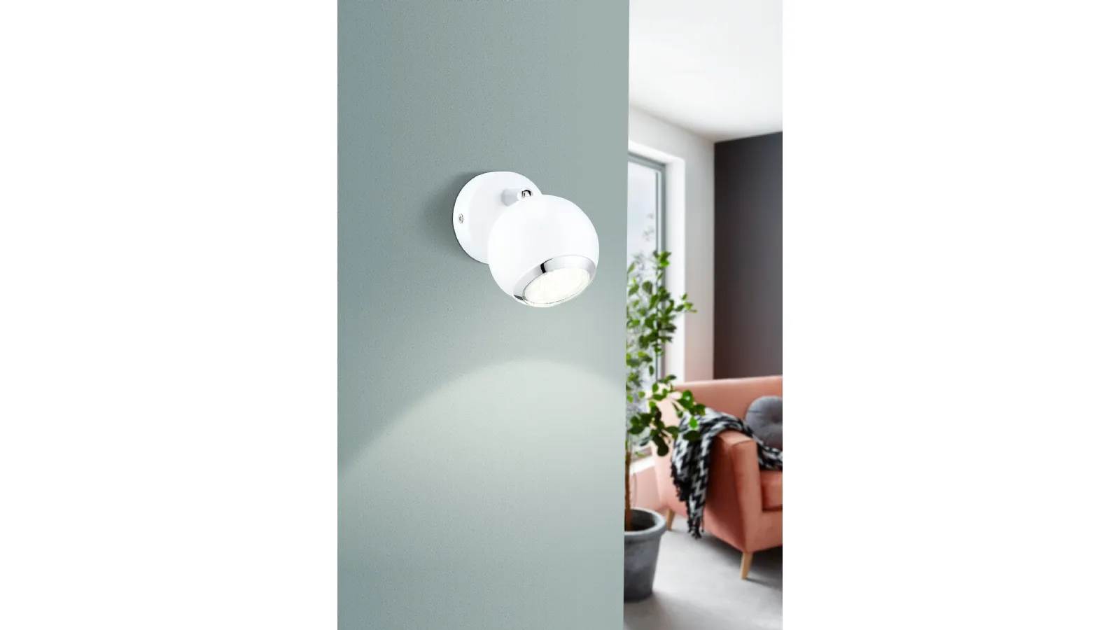 Eglo's Bimeda wall spotlight