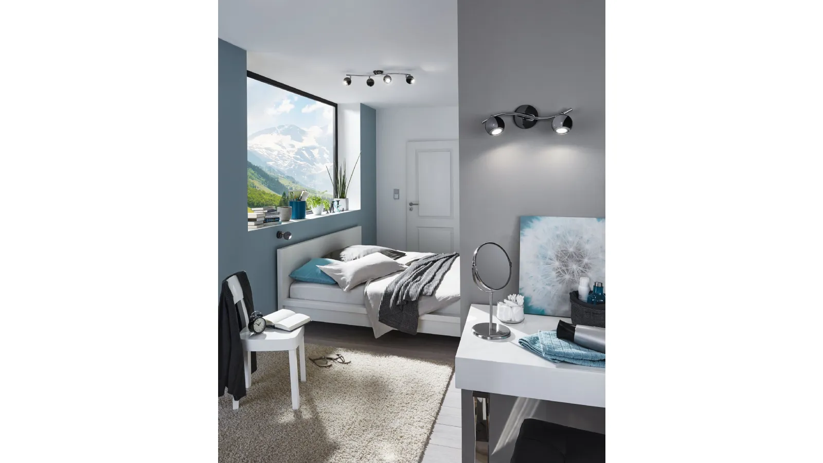 Eglo's Bimeda wall spotlight