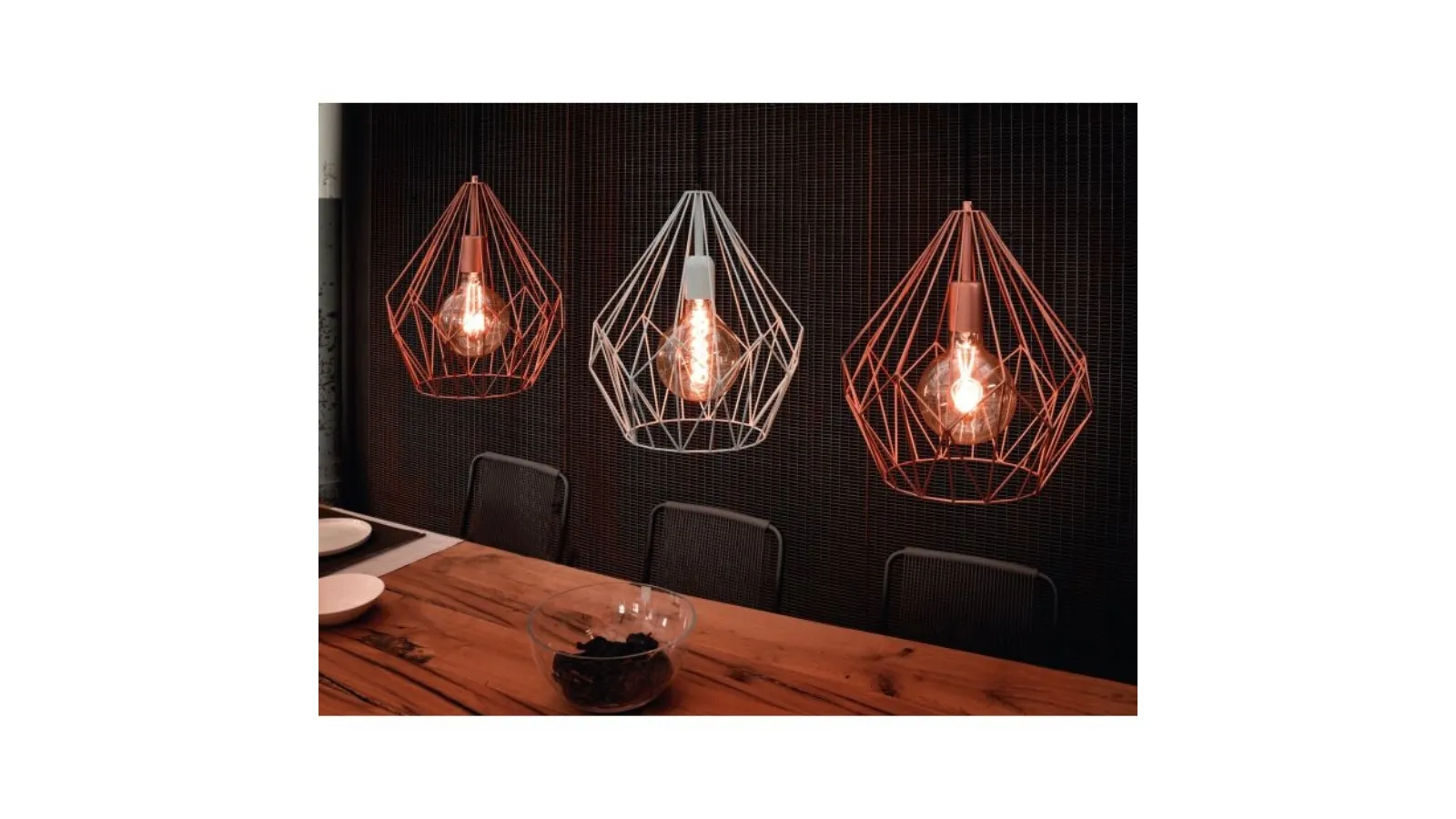 Carlton pendant lamp by Eglo