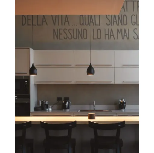 Drop suspension lamp by Cattaneo