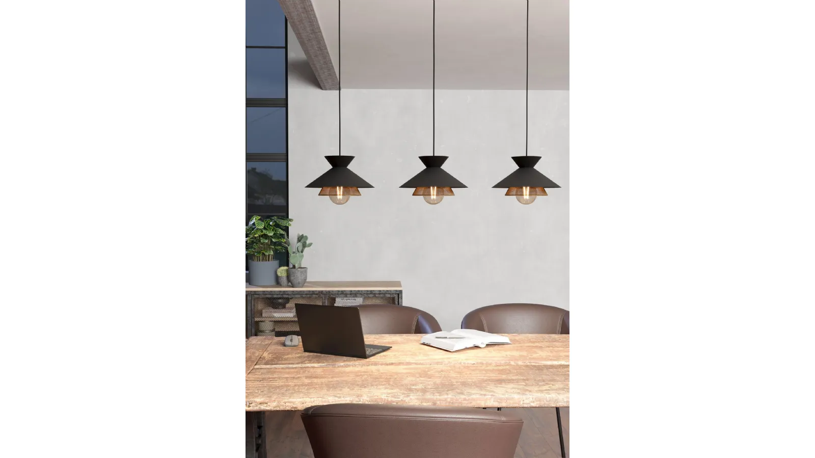 Grizedale pendant lamp by Eglo
