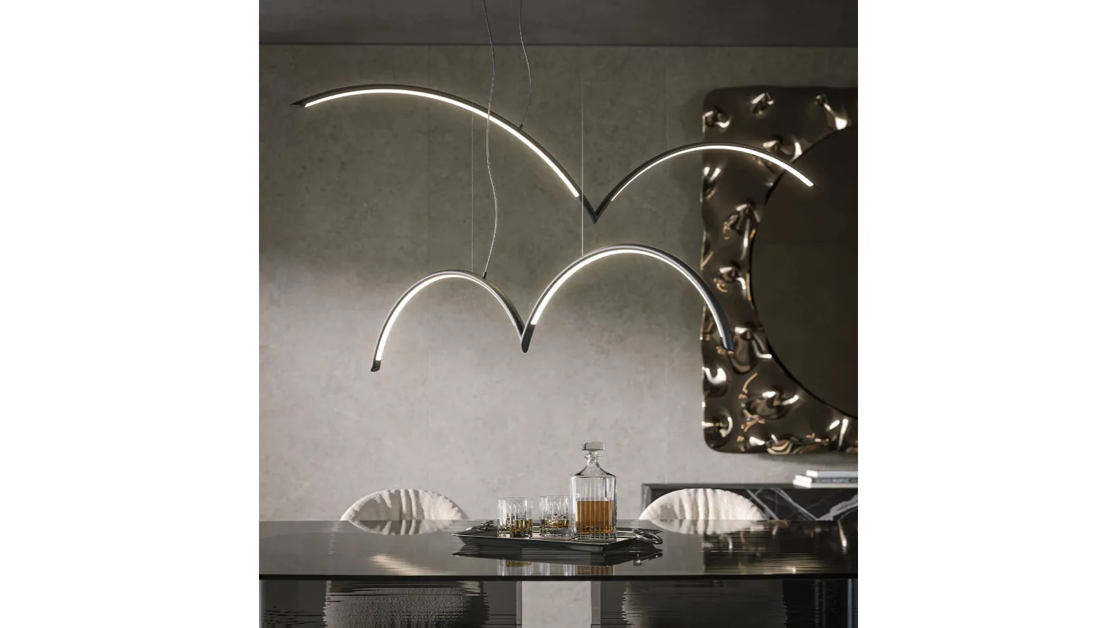 Mood pendant lamp by Tonin Casa