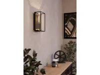 Nohales Applique lamp in steel by Eglo