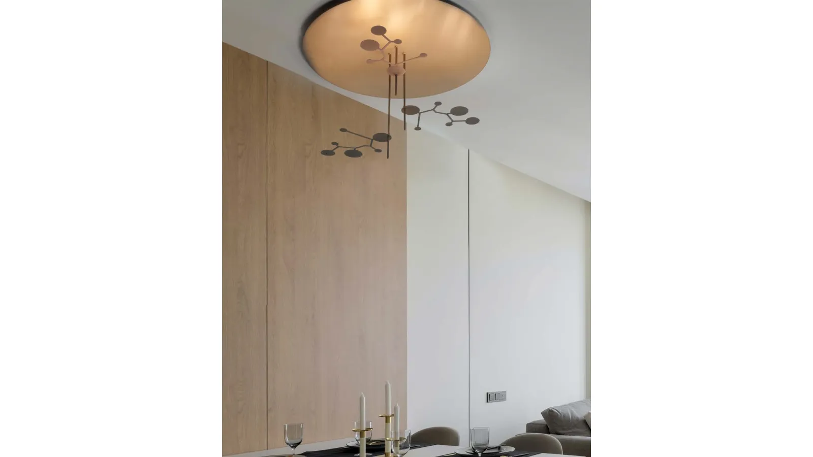 Orione ceiling lamp by Cattaneo.