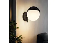 Prata Vecchia outdoor lamp in galvanized metal and polycarbonate by Eglo