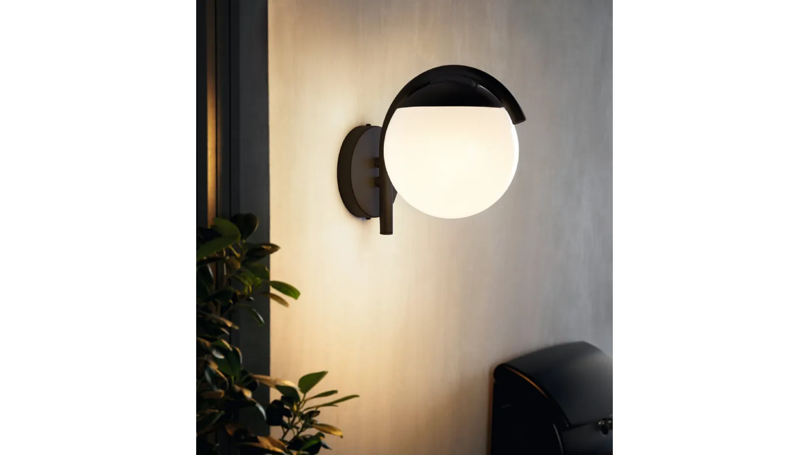 Prata Vecchia outdoor lamp in galvanized metal and polycarbonate by Eglo