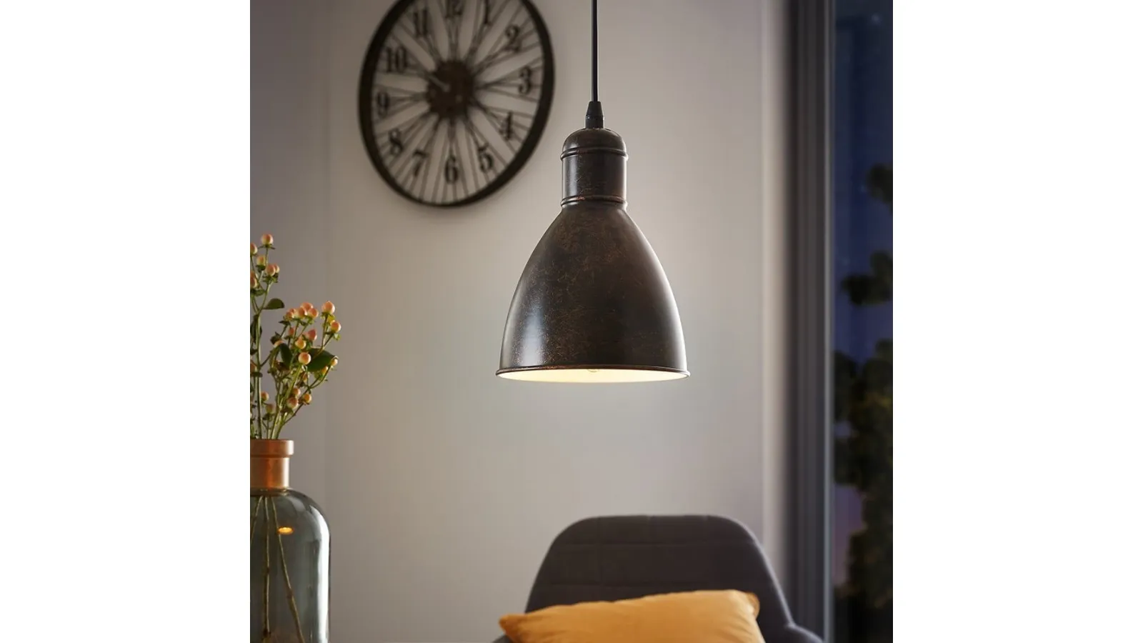 Priddy pendant lamp by Eglo.