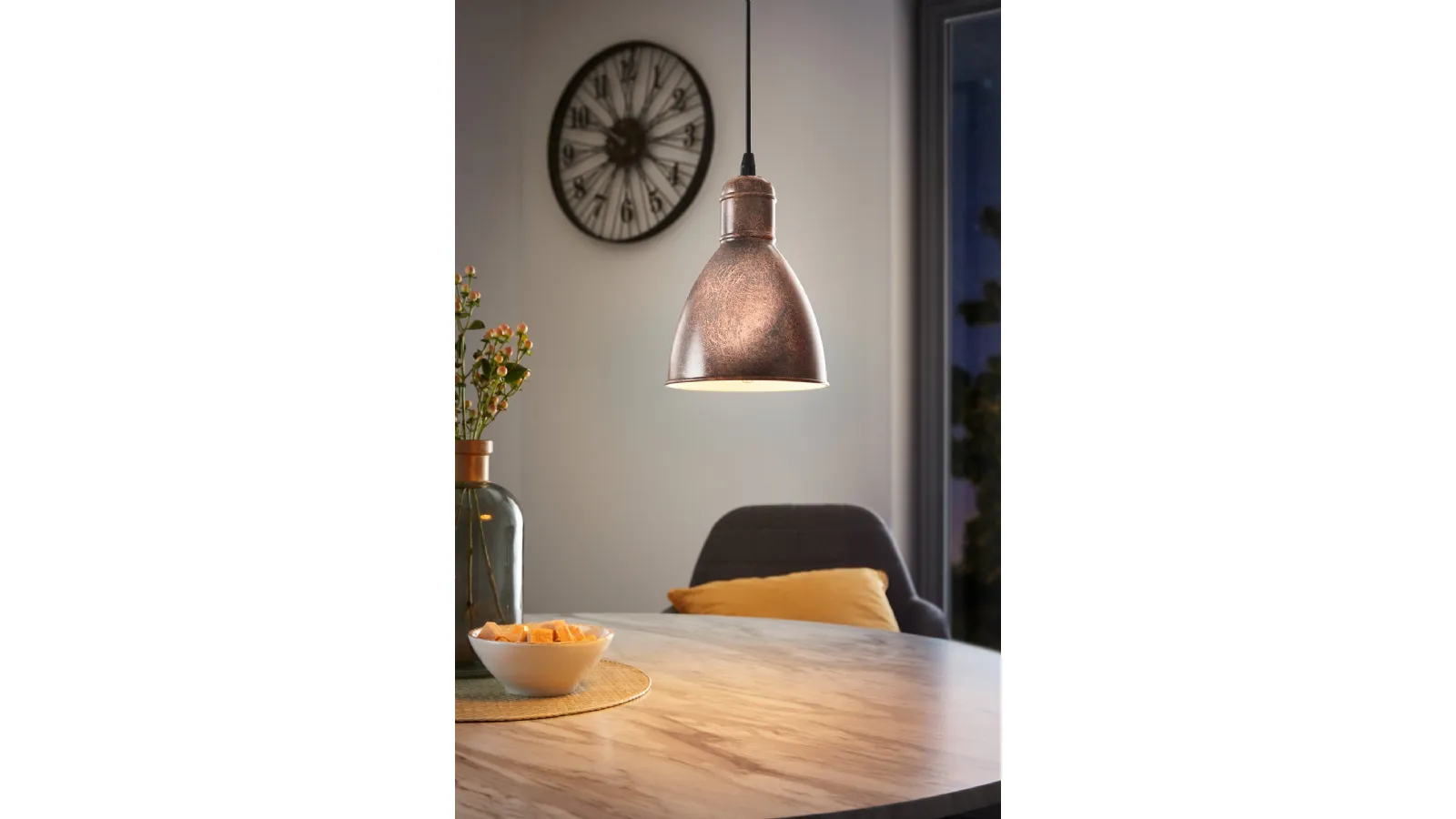 Priddy pendant lamp by Eglo