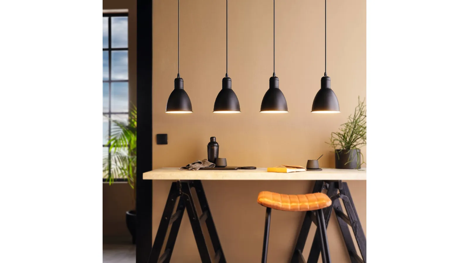 Priddy pendant lamp by Eglo