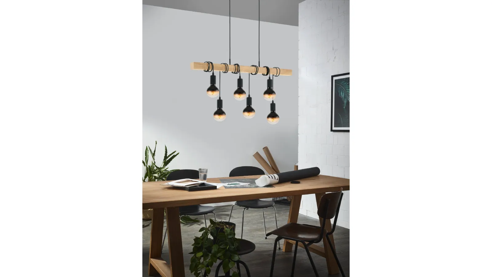 Townshend pendant lamp by Eglo
