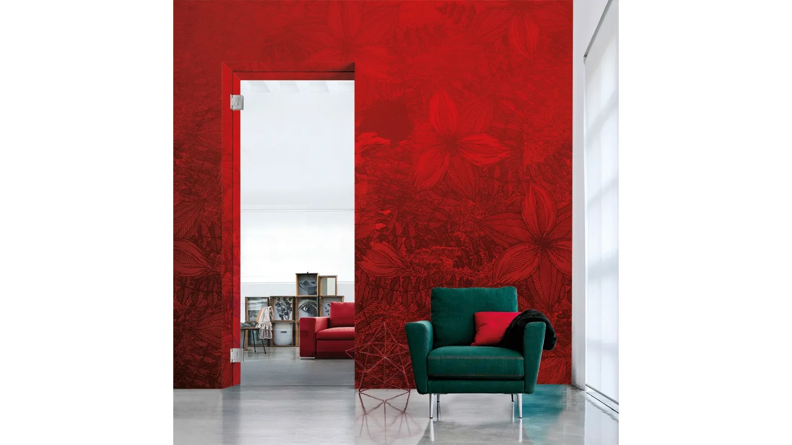 Passion wallpaper by Adriani and Rossi.