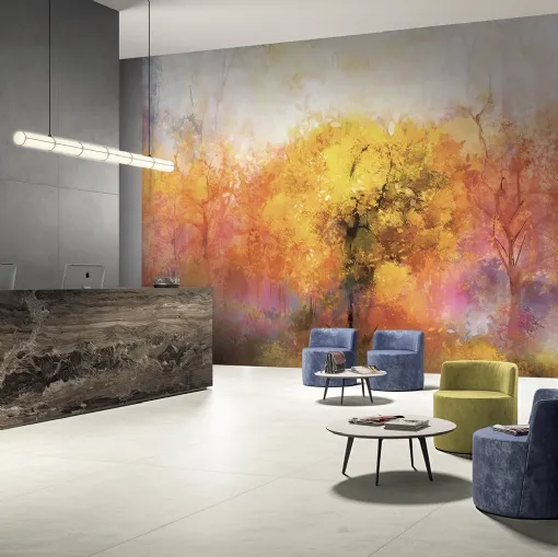 Tree Painting wallpaper by Adriani and Rossi.