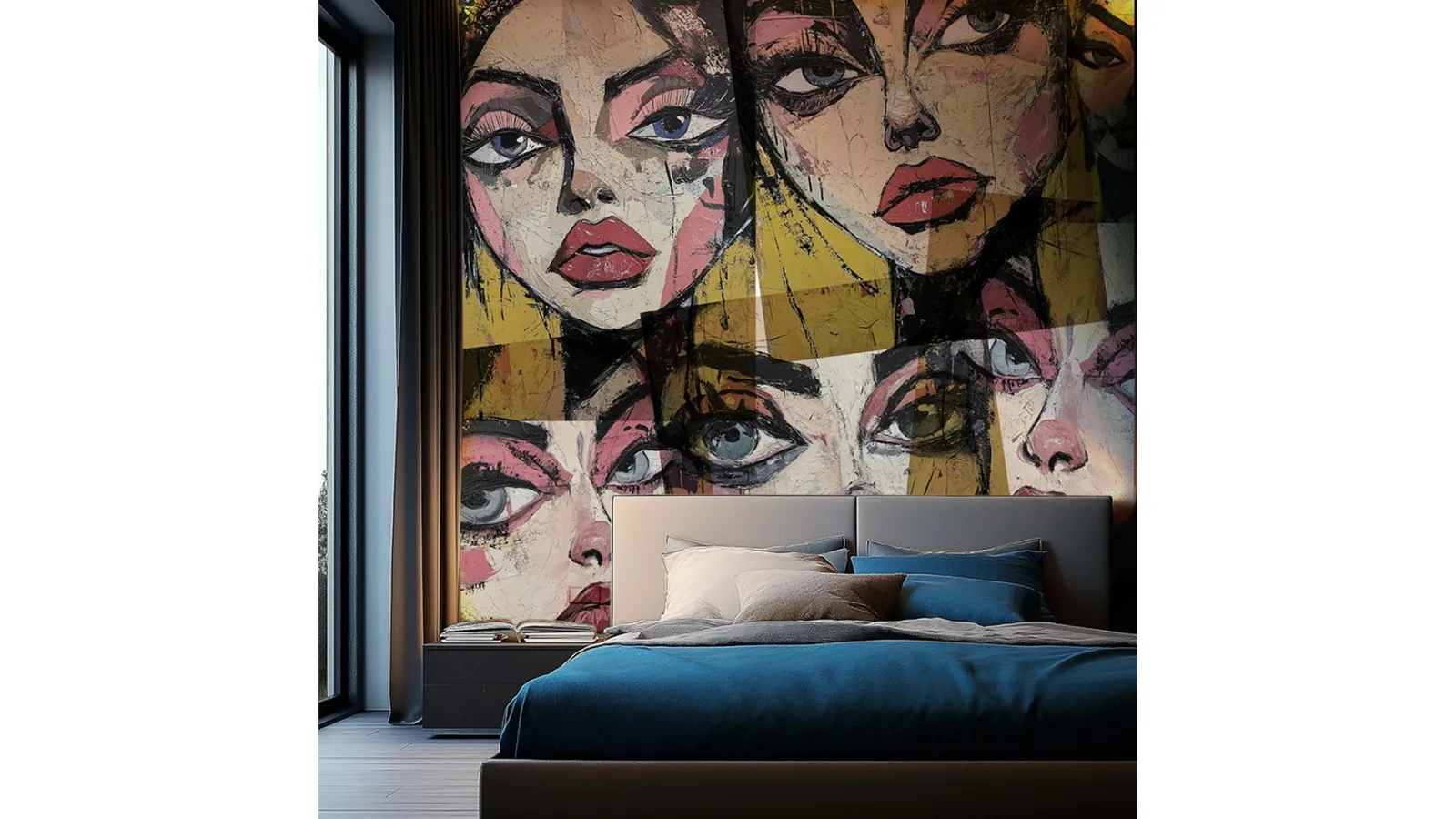 Woman Look wallpaper by Adriani and Rossi.