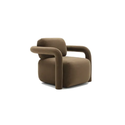 Hairpin fabric armchair by Ditre Italia