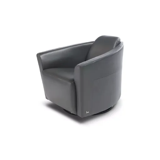 Ketty leather armchair by Nicoletti Home