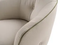 Marlene fabric armchair by Nicoletti Home