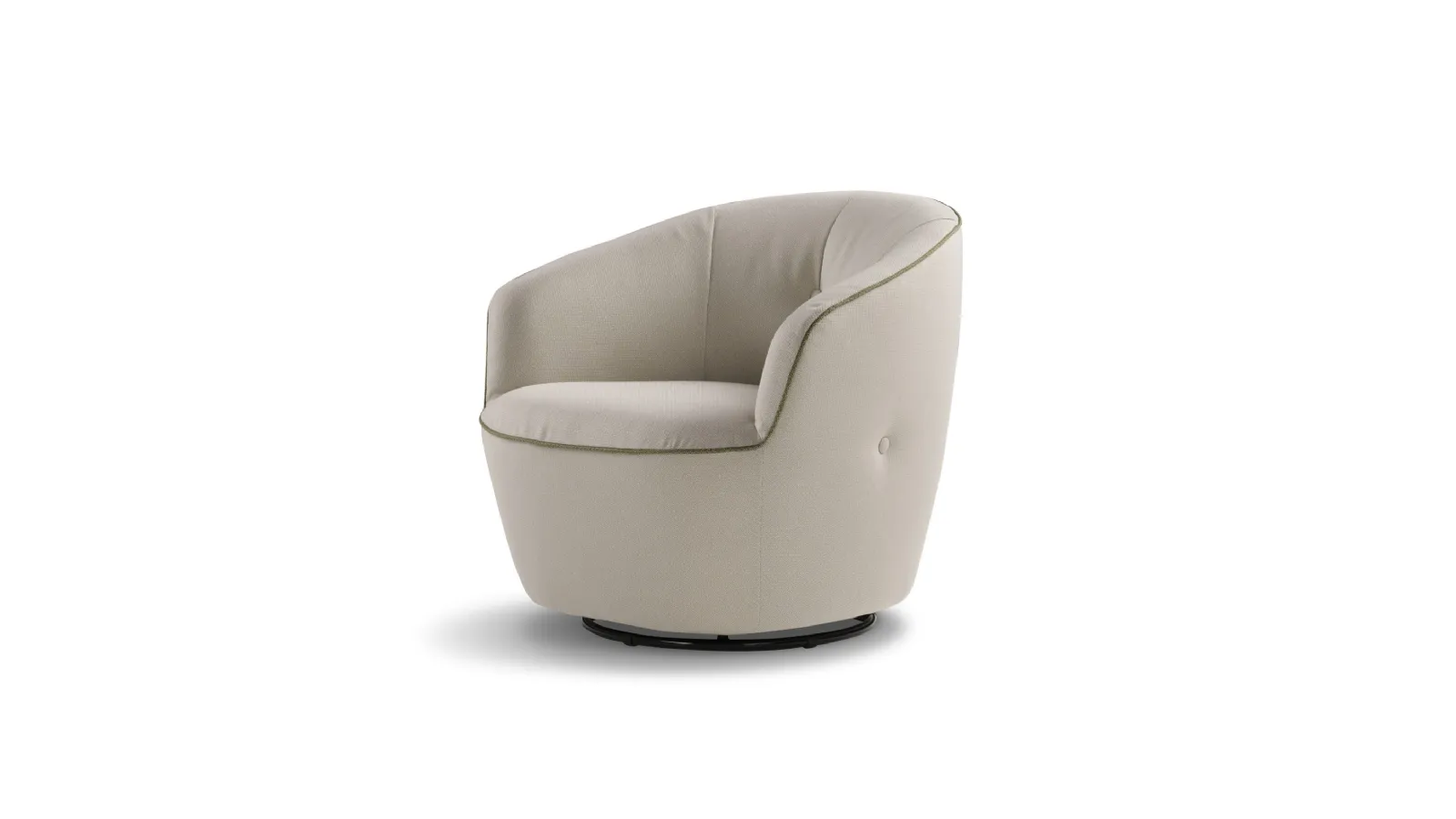 Armchair upholstered in Marlene fabric by Nicoletti Home